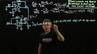 Circuits 1 - Cascading Op-Amp example