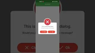 Error dailog