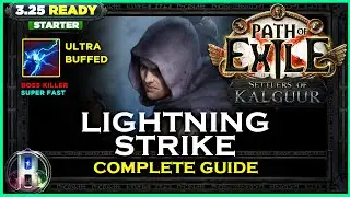 [PoE 3.25] LEAGUE STARTER - LIGHTNING STRIKE TRICKSTER PATH OF EXILE SETTLERS OF KALGUUR POE BUILDS