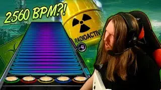 2560 BPM?! ~ Playing URANOID on plastic guitar [Extratone / Extreme Speedcore]