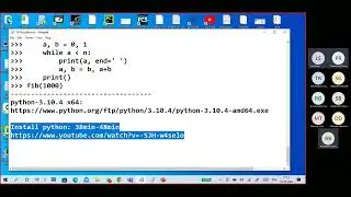 (B17) Python part2 - Download Install Python(Links in Discription), Use  IDLE, CMD, python file, pip