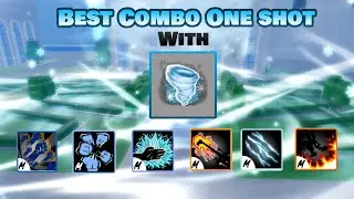 Best Blizzard Combo One shot with All Melee in Blox Fruits