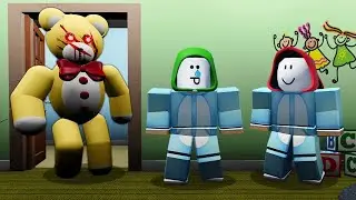 SERIAL KILLER TEDDY BEAR in Roblox Daycare