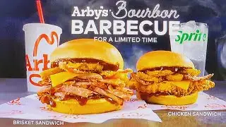 ARBY'S | ARBY'S COMMERCIAL 2024 | ARBY'S BOURBON BARBECUE BRISKET SANDWICH • CHICKEN SANDWICH