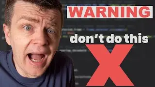 I did something you should never do with python