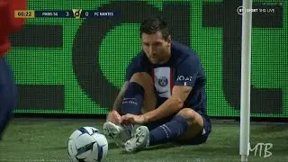 Lionel Messi First Final with PSG ● English Commentaries