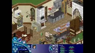 The Sims 1 Longplay: Rustic Magic Cottage (No Commentary) Part 5- Fun with Polina