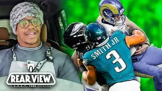 Nolan Smith on Eagles vs Rams, NFC Championship vs Commanders, Super Bowl | Rearview NFL Playoffs