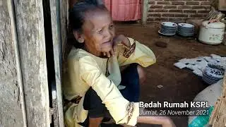 2. Dua hari setelah dirobohkan, begini rumah Mbah Maryono. bantuan bedah rumah KSPL