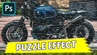 Puzzle Effect in Photoshop | Photoshop Effects