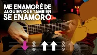 Como tocar Me Enamoré De Alguien Que También Se Enamoró GUITARRA  ACORDES | SUPER FÁCIL Christianvib