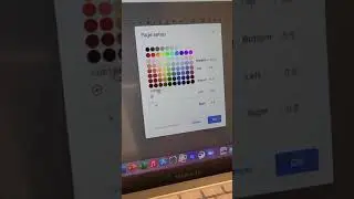 Change the Background Color of a Google Docs File #shorts