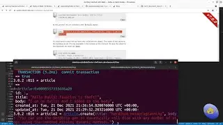 Codecast: Getting Started with Rails 7 04: Model CRUD in the Console and Listing Articles