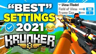 BEST NEW Krunker.io Settings 2021! (but they're from viewers)