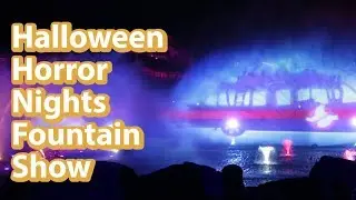 [FULL SHOW] HHN's Marathon of Mayhem | Halloween Horror Nights Fountain Show 2019