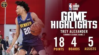 Trey Alexander Full Game Two Highlights vs. Raptors 🎥 | NBA2k Summer League