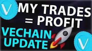 VECHAIN MY TRADES = PROFIT | VECHAIN PRICE PREDICTION 2023 | VET PRICE PREDICTION | VET ANALY