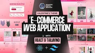 How to Create Stunning E-Commerce Website With a Valentine Theme Using React & Tailwind CSS