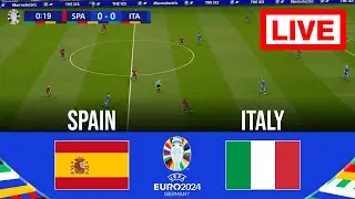 🔴 LIVE : Spain vs Italy | UEFA Euro 2024 | Live Match Today | Full Match Streaming