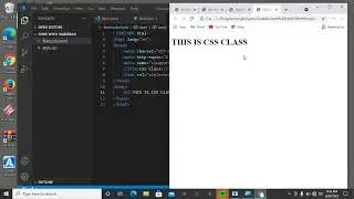 How to Link CSS File to HTML on PC Using VScode