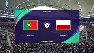 Portugal U20 vs Poland U20 (09/09/2024) U20 Friendly PES 2021