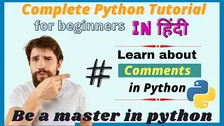 Comments in Python in Hindi | Comments | #Python_Coderssss #comments #python