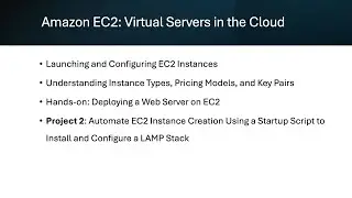 Chapter 1.4: Amazon EC2: Virtual Servers in the Cloud 2024