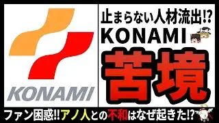 【コナミ】退職者への風当たりがヤバい⁉大手アミューズメント企業の裏側‼【ゆっくり解説】