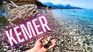 KEMER summer 2023❗Beaches full review❗Sea water temperature❗Weather in Kemer