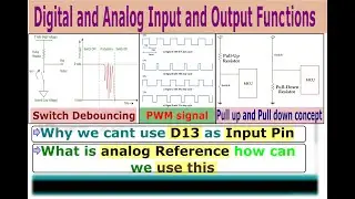 Why Cant we use Arduino D13 pin as input pin🤔 Digital and Analog I/O Functions👈🏻