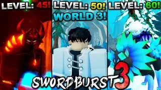 I Spent 24 Hours Grinding World 3 In Roblox Swordburst 3... Heres What Happened!