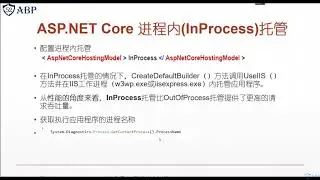 7.ASP NET Core 进程内InProcess托管