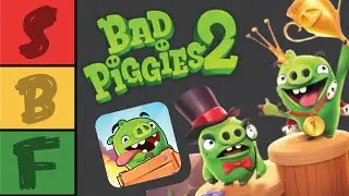 Ranking BAD PIGGIES 2 - is it a Worthy Sequel? (Newest Angry Birds Game)