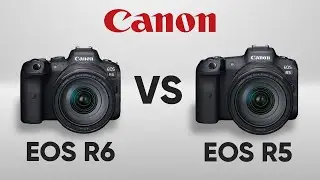 Canon R5 vs R6 | Comparison Between Canon R6 vs R5 | Canon R5 vs R6 Review