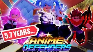 I SPENT 5.7 YEARS IN THE WORST ANIME DEFENDERS UPDATE