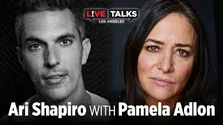 Ari Shapiro in conversation with Pamela Adlon at Live Talks Los Angeles