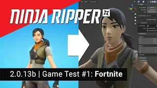 Ninja Ripper 2.0.13 beta | Rip example from Fornite