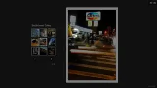 How to create a photo gallery for a website - video tutorial