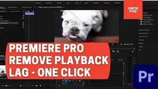 How to Remove Playback Lag - Premiere Pro - One Trick