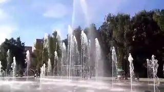 Ижевск. Фонтан на центральной площади.Сентябрь 2020 г.