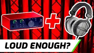 Scarlett Solo & 250 Ohm Headphones | Loud Enough?