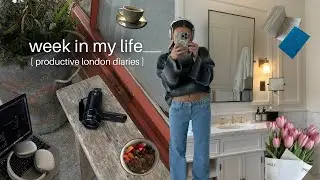 week in my life 💌 | productive works days as a content creator in london