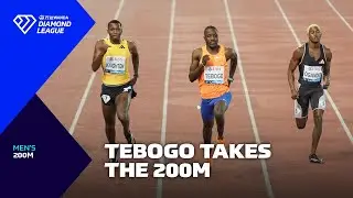 Letsile Tebogo storms to post-Olympics 200m victory in Lausanne - Wanda Diamond League 2024