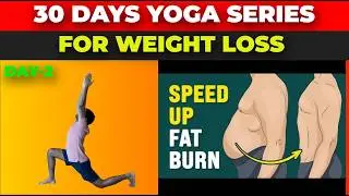 Yoga for Weight Loss | Day 2 of 30 Days Weight loss Series | Yoga Glow |