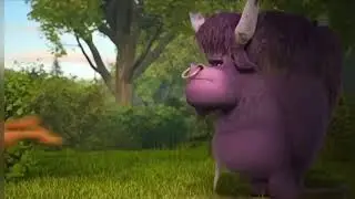 Otto The Bull Belly Bounce with Cartoon Sound Effects