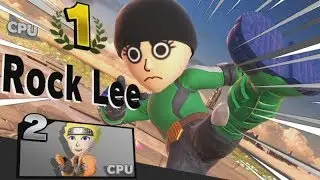 Naruto Mii Fighter CPU Tournament