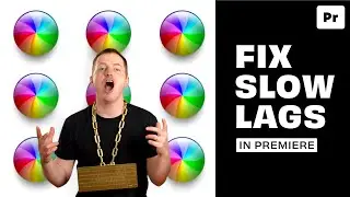 Fix playback lag and make Premiere Pro fast