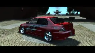 Gta iv Mitsubshi lancer viii tokyo drift crash testing hd