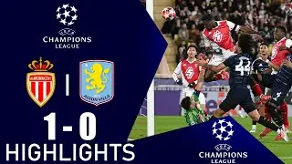 AS Monaco vs Aston Villa 1-0 Résumé et Buts | Ligue des Champions 2024/25