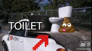TOILET STACKED VW BEETLE @bugbmx